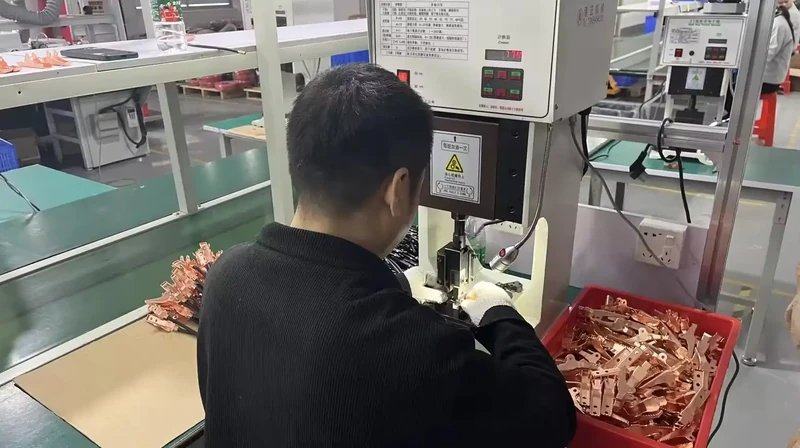 Terminal crimping